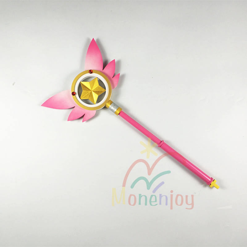 Monenjoy　Fate/kaleid liner プリズマ☆イリヤ　イリヤ　コスプレ道具　美遊・エーデルフェルト　法杖　PVC材質 魔法少女・カレイドサファイア　武器モデル