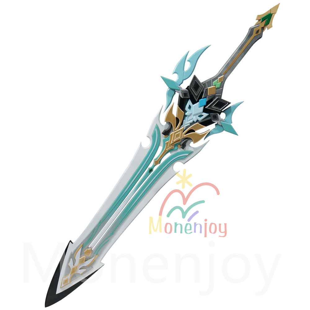 Monenjoy　原神 ファルカ　 モチーフ武器　 狼の武勲詩　135cm　EVA＋PVC＋木材質　ファルカモチーフ　両手剣　コスプレ道具 Monenjoy