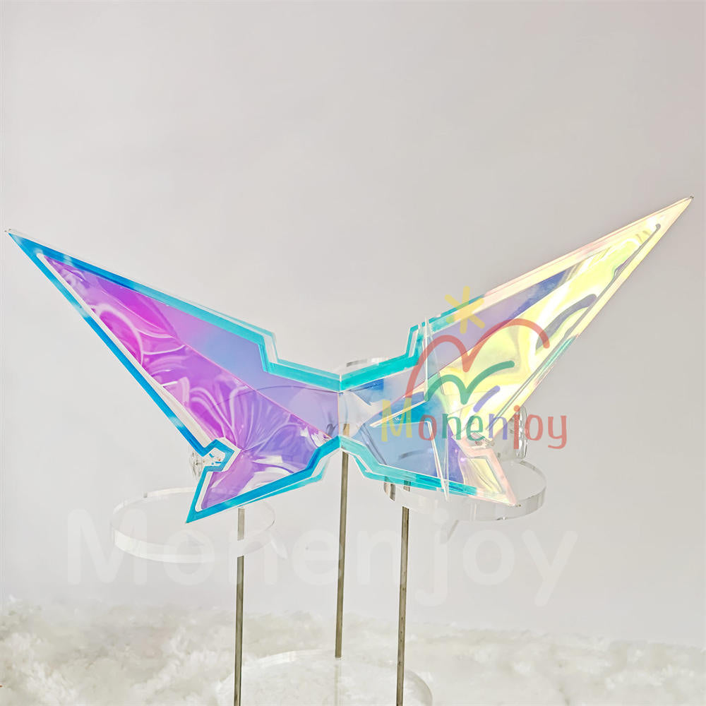 Monenjoy　崩壊スターレイル 銀狼LV.999　コスプレ道具 29.5 cm　眼鏡  二相楽園　アクリル材質　イベント MONENJOY