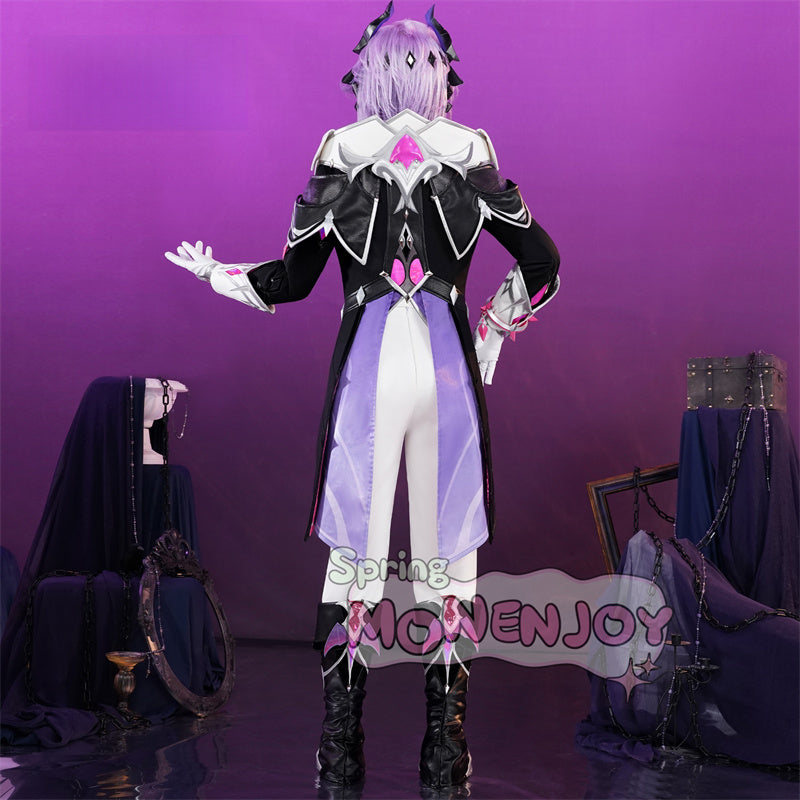 「予約販売」Monenjoy　 原神 ドゥリン　Durin　コスプレ衣装　合金製パーツ　ドラコ・ルベド座　翼＋尻尾＋武器＋ウィッグ別途追加可能　魔龍ドゥリン　仮装　ハロウィン