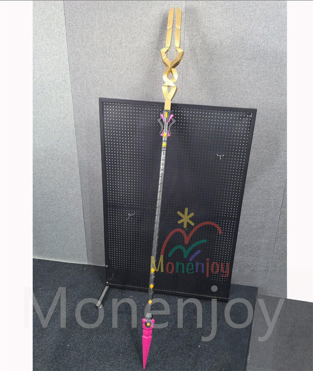 Monenjoy　ゼンゼロ シーシィア コスプレ道具　長柄武器　180cm　都市秩序部　モチーフ武器　レプリカ　PLA材質　ゼンレスゾーンゼロ MONENJOY