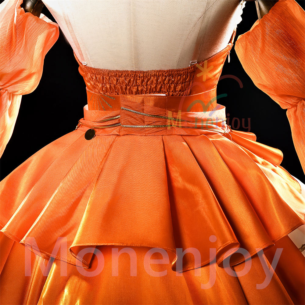 Monenjoy　原神 璀夜华宴 宵宮　コスプレ衣装　洋服　ドレス　イベント　舞台服　ワンピース　 MONENJOY
