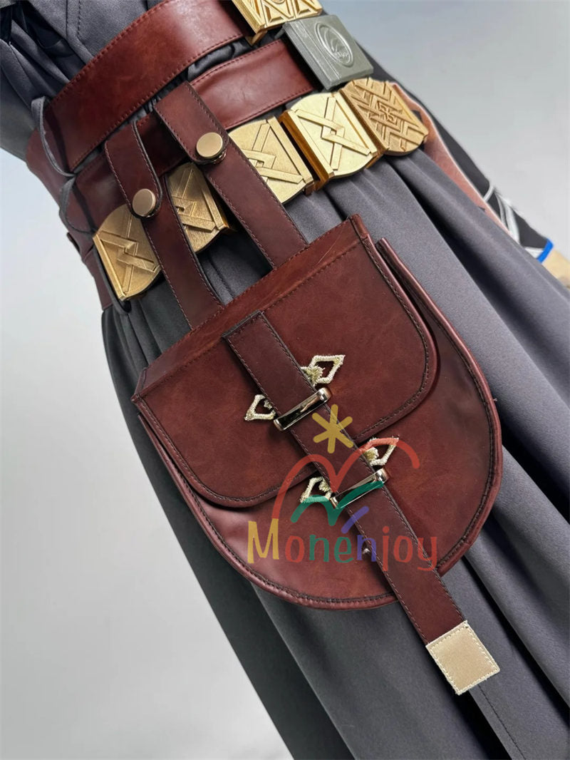 Monenjoy　アークナイツ　聖聆プラマニクス　コスプレ衣装　圣聆初雪　コスチューム　Pramanix the Prerita　イベント　仮装