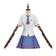 Monenjoy カードキャプターさくら 木之本桜 　李小狼　夏服 コスプレ衣装　小学生服　セーラー服　刺繍ロゴ入り アニメ完全再現 中学校制服Ver