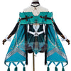 Monenjoy 鳴潮 シャコンヌ コスプレ衣装　緑色ドレス+パンツ+ヘッドドレス付属 ゲームカラー完全再現 ブーツ別売