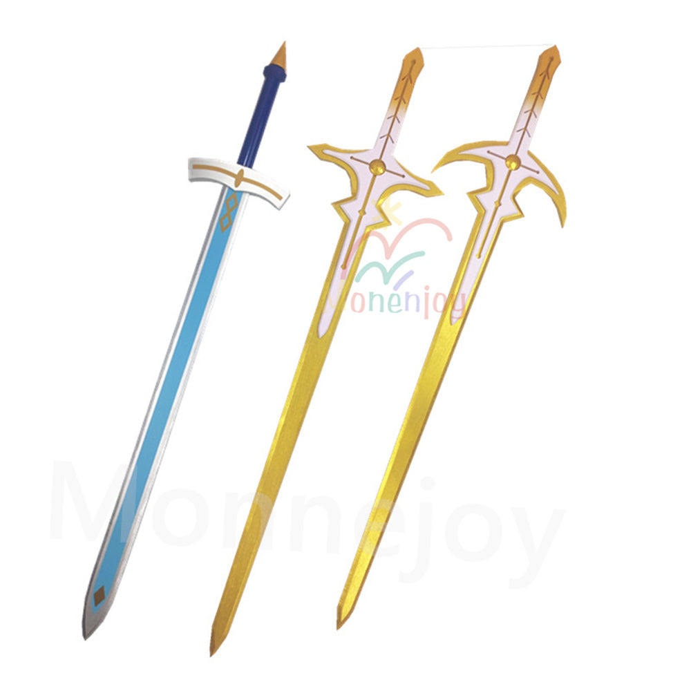 Monenjoy　原神　げんしん 主人公 蛍空　モチーフ武器　コスプレ道具　100cm　木＋EVA材質　レプリカ　剣モデル　イベント舞台対応 MONENJOY