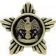 Monenjoy ツイステ コスプレ道具　ブローチ 制服 校章 腕章 ピンバッジ　PU製　撮影道具　コスチューム　イベント　仮装　ハロウィン　学園祭　周年祭　おもちゃ - Monenjoy
