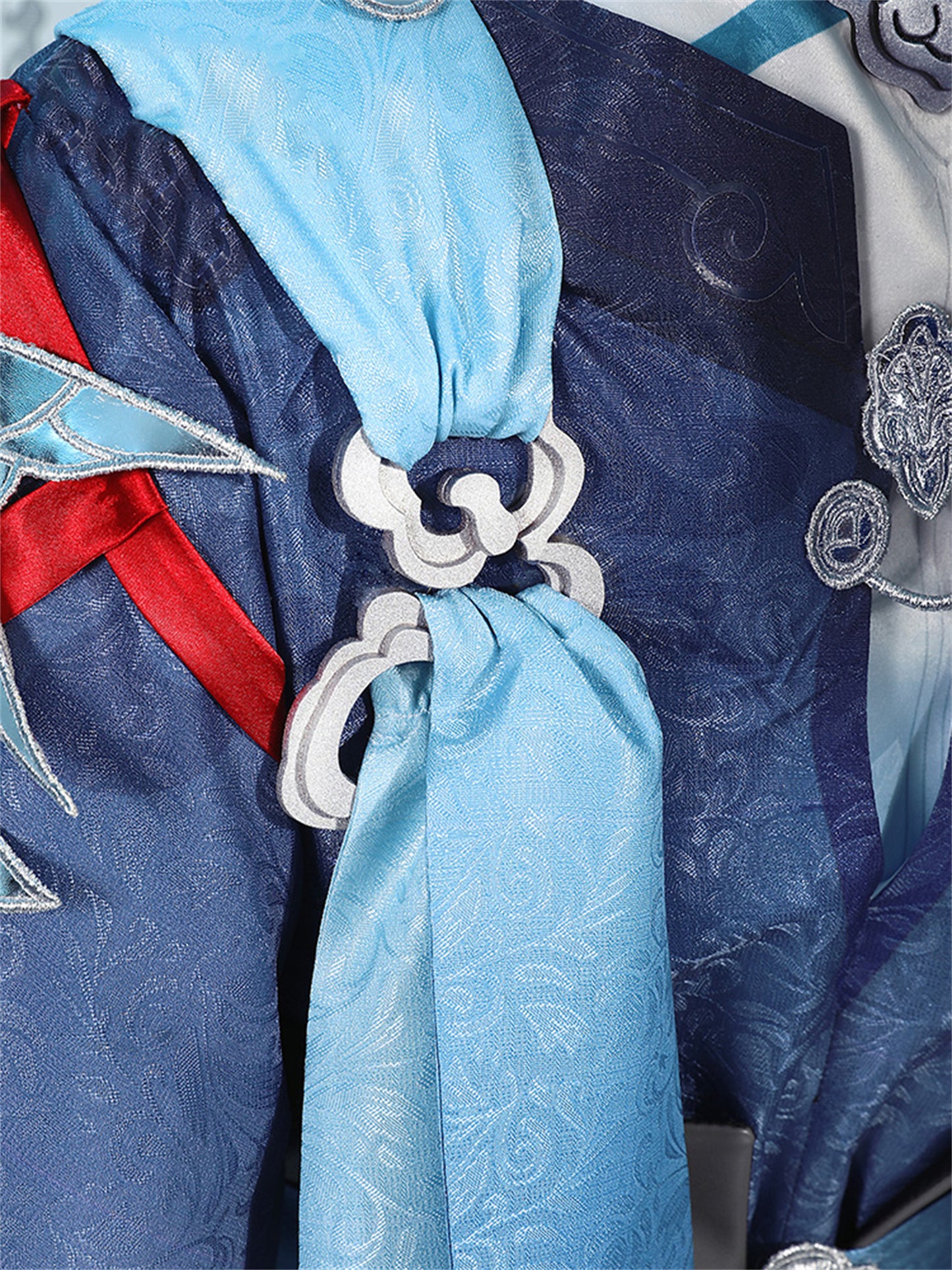 崩壊スターレイル 彦卿　げんきょう 衣装 舞台服　刺繍生地　花紋生地　コスチューム　変装　イベント　仮装　花火大会　学園祭　COS　イベント祈願「残火変相」 - Monenjoy