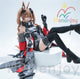 Monenjoy コスプレ衣装　 アークナイツ 星6　ギルベルタ　尻尾＋耳飾り＋イヤリング付　実物化　3d樹脂アクセサリー　 コスプレ衣装イベント Monenjoy