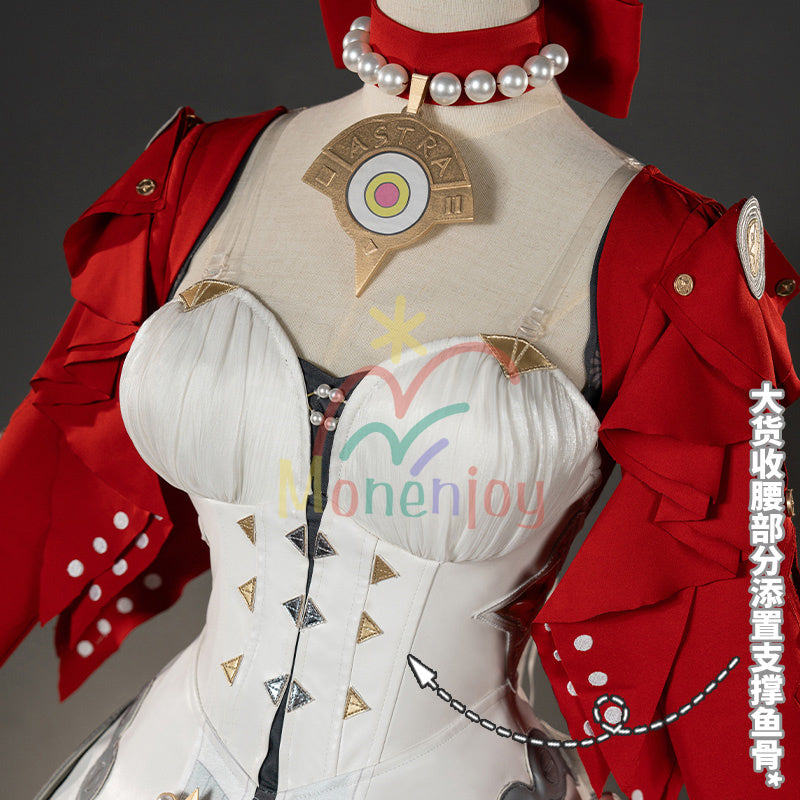 納品　Monenjoy ゼンレスゾーンゼロ アストラ・ヤオ  洋服　コスプレ衣装 　髪飾り付　コスチューム ZenlessZoneZero cosplay　GS1395