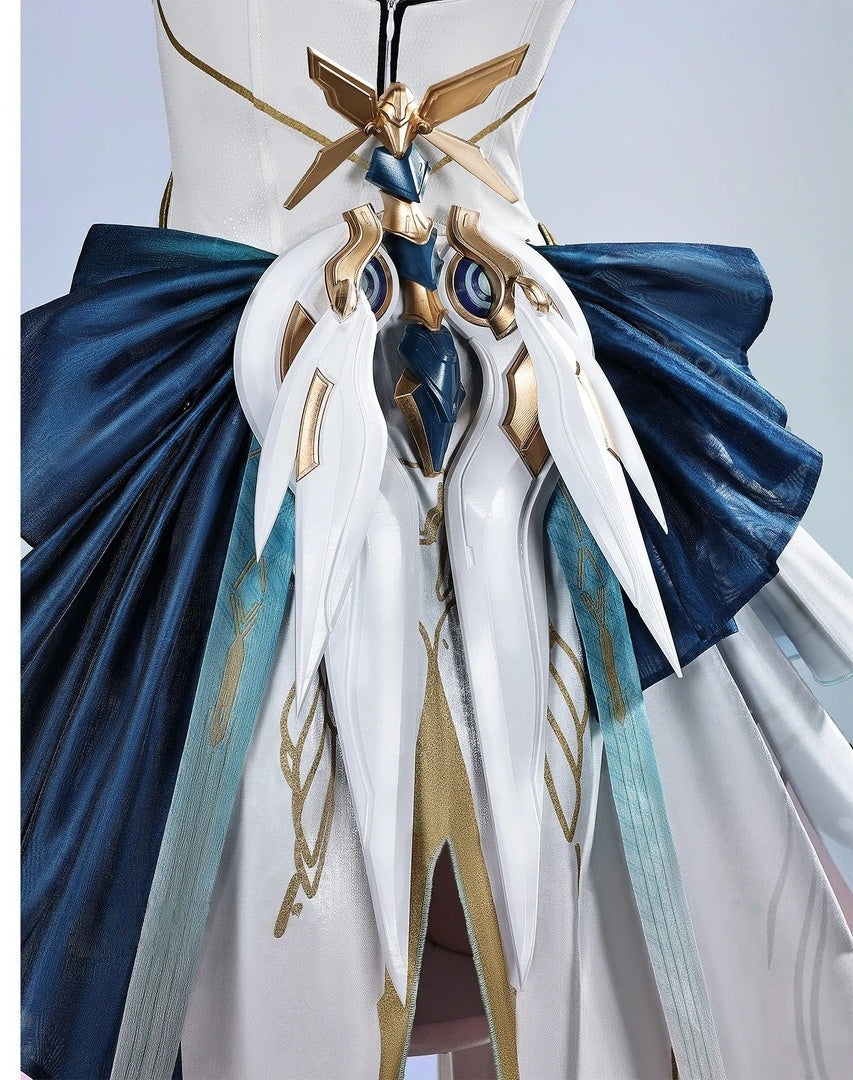 Monenjoy 鳴潮 エイメス コスプレ衣装 ワンピース 3d樹脂製パーツ