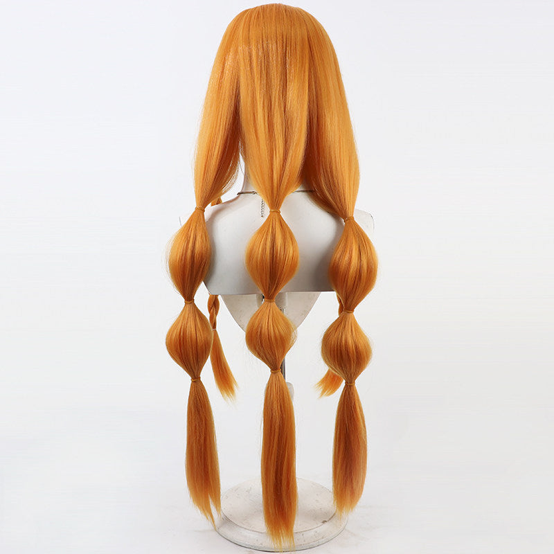 Monenjoy　鳴潮　シグリカ　コスプレ　SIGRIKA　ウィッグ 80cm　コスチューム　仮装　イベント 　鬘　耐熱ウィッグ マットシルク 自然感