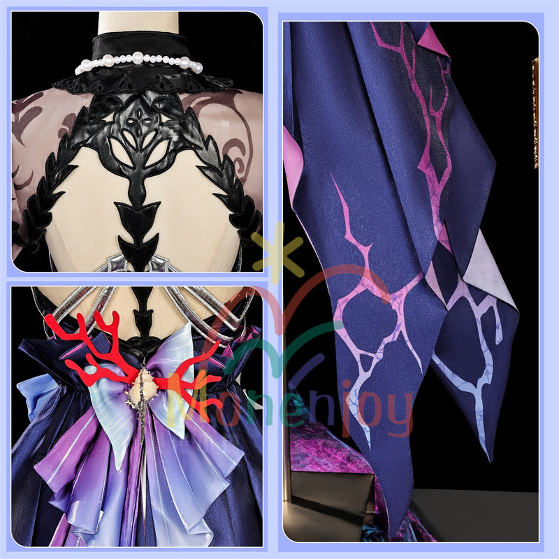 Monenjoy   崩壊スターレイル  セイレンス　コスプレ衣装　Hysilens　Honkai：Star Rail オンパロス/スティコシア　コスプレ衣装　イベント　
