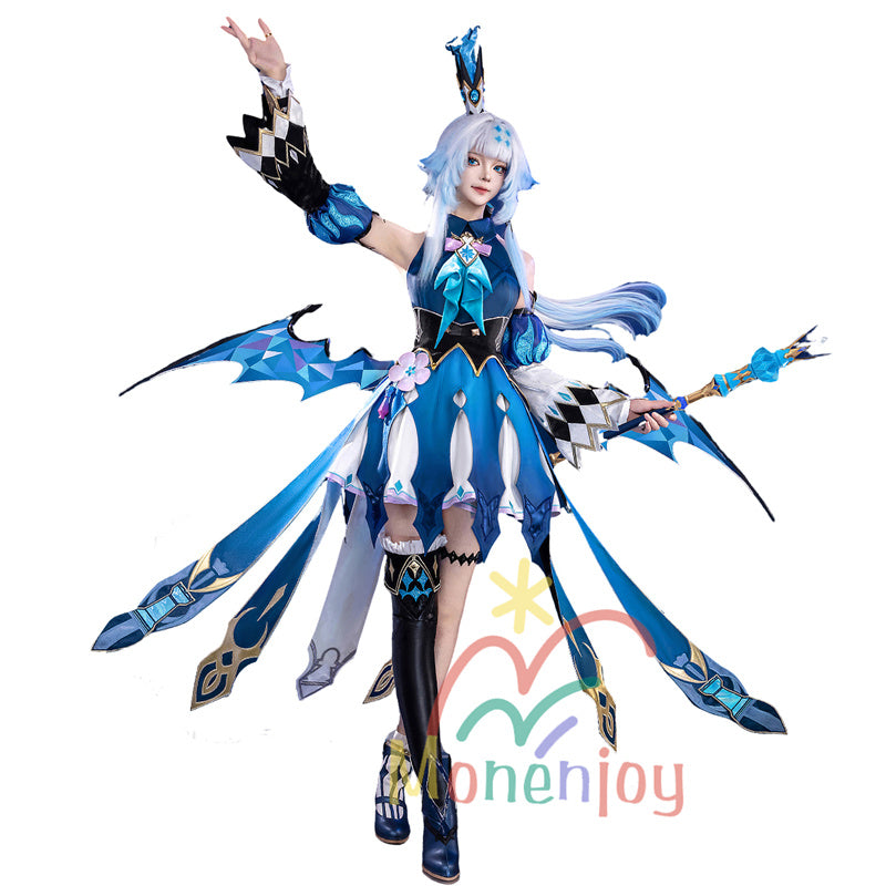 Monenjoy 崩壊スターレイル ケリュドラ コスチューム　羽根（電動可動式）　マント別途追加　 Cerydra　カイザー　ハロウィン　オクヘイマ　GS1943