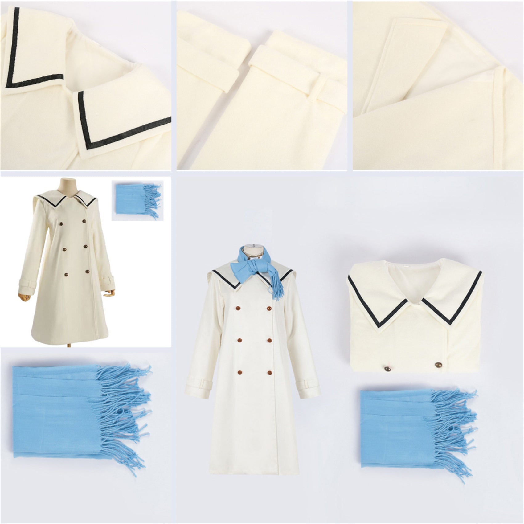 Monenjoy 魔法使い　フリーレン　コスプレ コスチューム　COS　パーティー 舞台衣装　ハロウィン　感謝祭　コスチューム　変装　ハロウィン　舞台衣装　撮影　コスプレ - Monenjoy