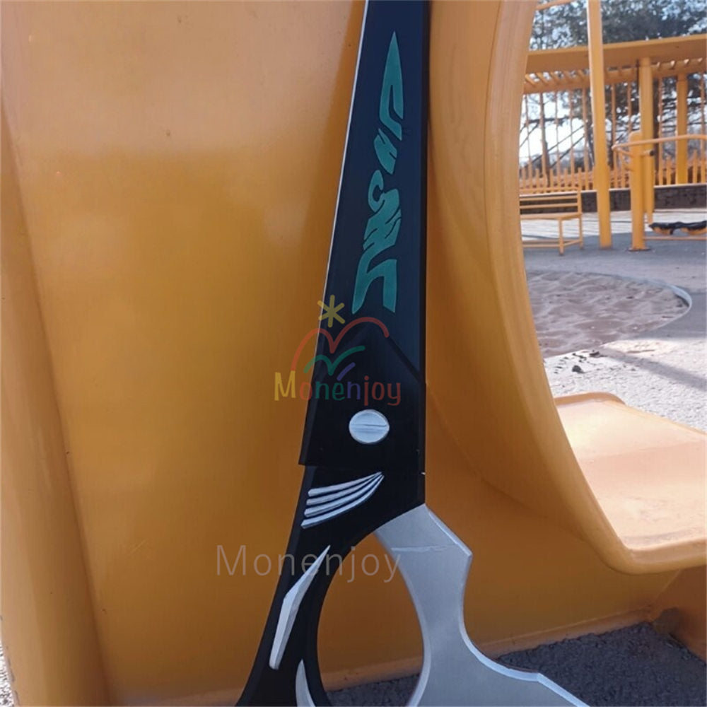 Monenjoy　GACHIAKUTA ガチアクタ　リヨウ コスプレ道具　武器モデル　ハサミ　ザ・リッパー　鋏　アクセサリー　120cm　140cm MONENJOY