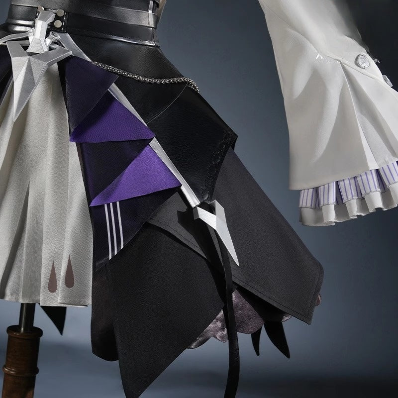 Monenjoy　ゼンレスゾーンゼロ　ビビアン　コスプレ衣装　ゴスロリ風　ロリータ系　ゴシックロリータ用発光パーツ　ワンピースGS1187 - Monenjoy