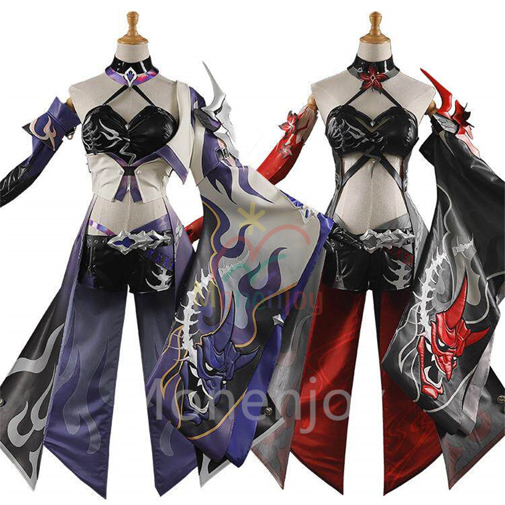 Monenjoy　崩壊スターレイル　集真赤　黄泉　コスプレ衣装　  巡海レンジャー　Acheron　Galaxy Ranger　コスチューム　豪華パーツ　 MONENJOY