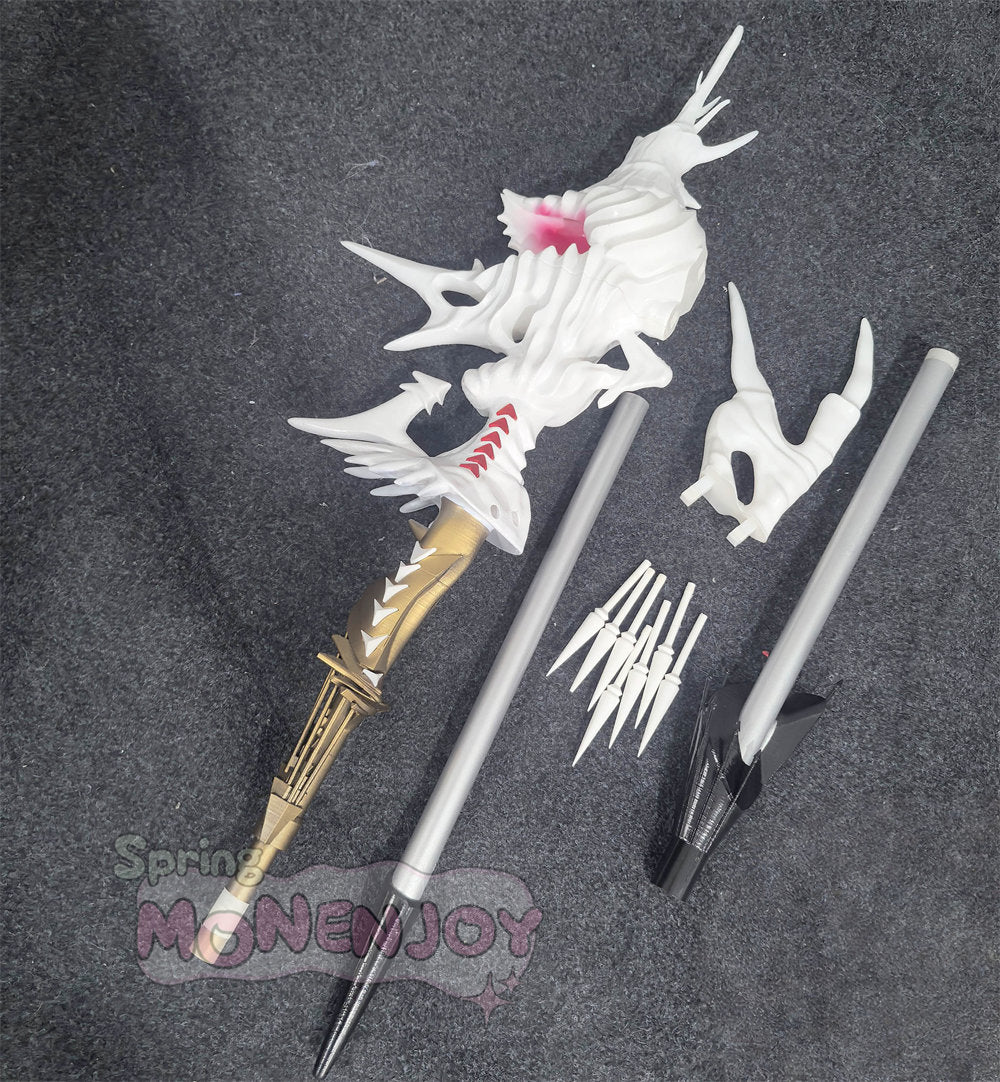 Monenjoy　アークナイツ　濁心スカジ　 行者Ver　長柄武器　法杖　コスプレ道具　180cm　PLa材質　Skadi the Corrupting Heart　イベント舞台対応　レプリカ MONENJOY