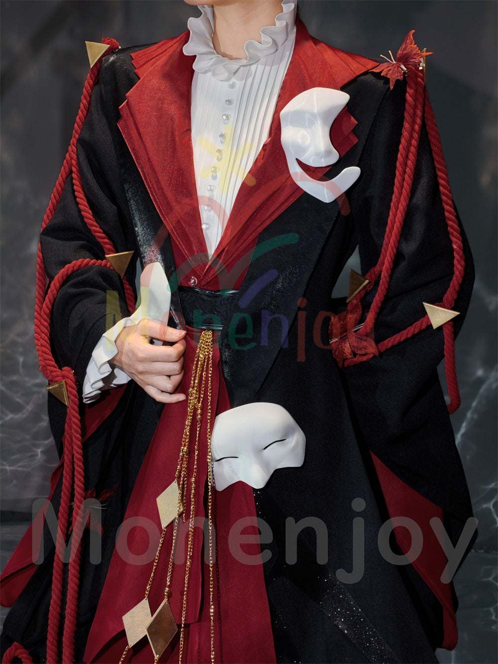 予約　Monenjoy　 2026アークナイツ音律聯覚 　ファントム 傀影 Phantom　コスプレ衣装　イベント　 MONENJOY