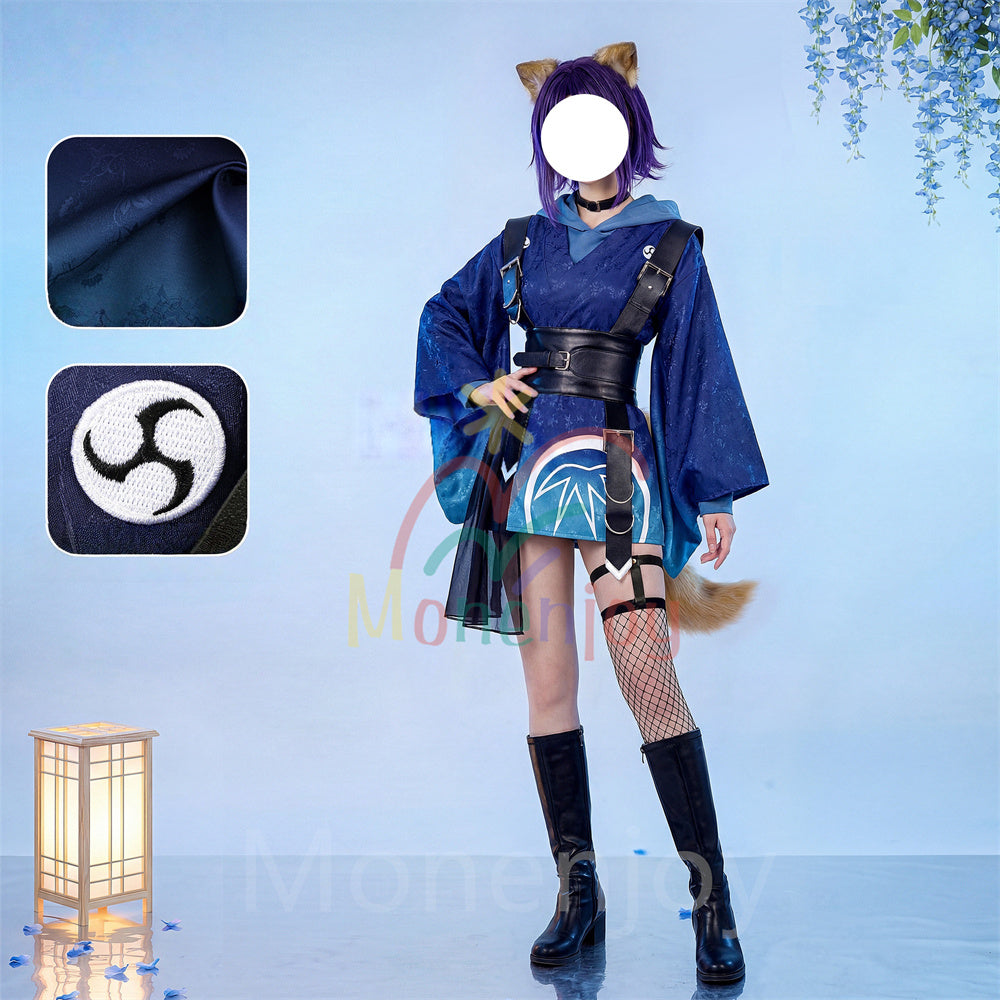 Monenjoy　超かぐや姫！ 酒寄彩葉 コスプレ衣装　コスチューム　ソックス付　コスチューム　イベントハロウィン学園祭用 Monenjoy