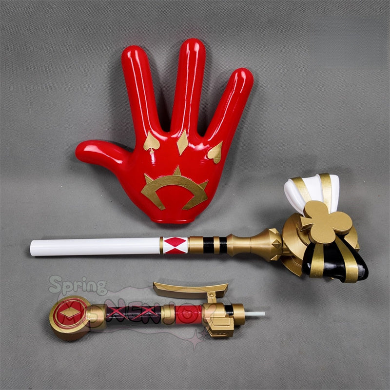 Monenjoy　崩壊スターレイル　火花　杖　100cm PLa材質　武器モデル　3種交換　萌えグッズ　アクセサリー