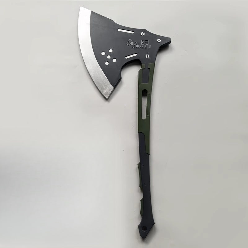 Monenjoy 怪獣8号 市川 レノ 四ノ宮 キコル コスプレ道具　ゴム製 斧型の専用武器（プロトタイプ） 識別怪獣兵器（ナンバーズ）6号 Kaiju No.8） - Monenjoy