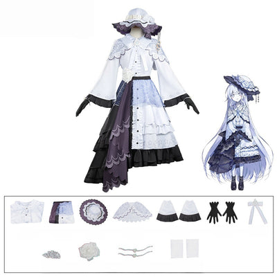 Monenjoy　魔法少女ノ魔女裁判 月代ユキ コスプレ衣装　まのさば　ドレス　洋服　可愛い　仮装　イベント