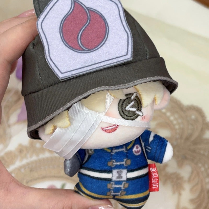 Monenjoy 第五人格  火災調査員 ぬいぐるみ 10cm着脱式の帽子付き  初期衣装 LEONARD  アイデンティティ5 綿人形 推し活 フロリアン・ブランド IdentityV 萌えグッズ 同人グッズ プレゼント