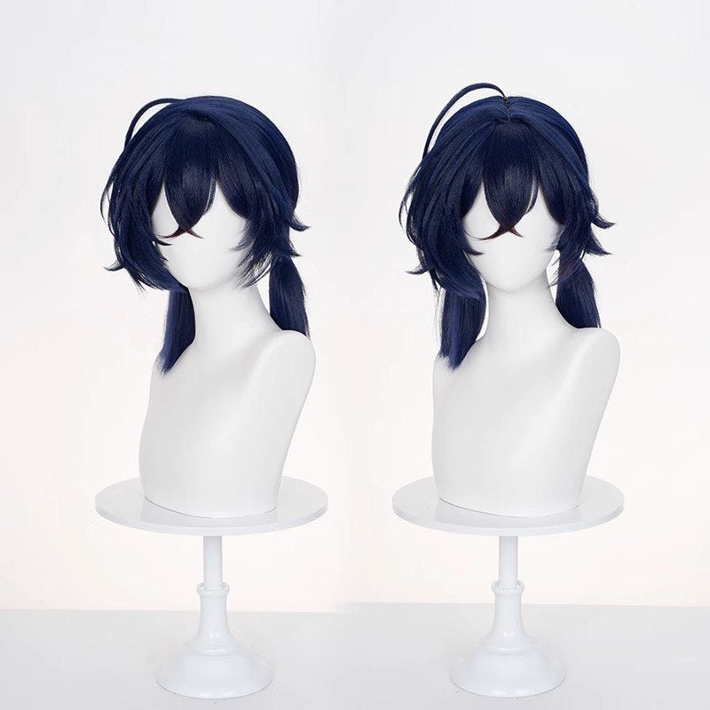 Monenjoy　ゼンゼロ リン 夏色ブルースカイ　ウィッグ　48㎝　コスプレ道具　ウィッグ　鬘