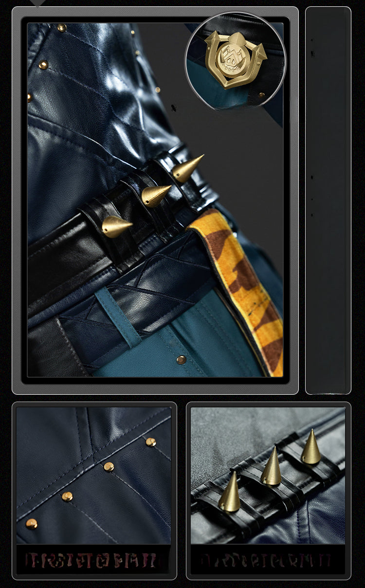 Monenjoy　ゼンゼロ　ライト　コスプレ衣装　ゼンレスゾーンゼロ　コスチューム　カリュドーンの子　武器追加可能　カッコイイ　イベント　仮装 - Monenjoy