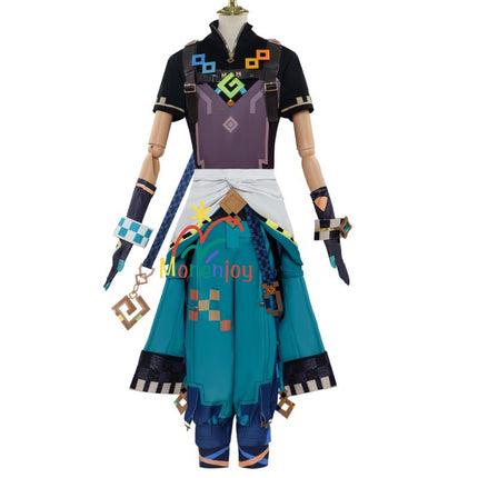 原神　キィニチ　コスプレ衣装　高比率再現　ウィッグ＋シューズ追加　MONENJOY - Monenjoy