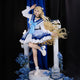 Monenjoy Narushio Lawson Collaboration Phoebe Cosplay Costume One Piece Dress Sailor Uniform Lolita Resonator Costume Event Cute