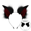 Monenjoy　陰陽師　白蔵主　妖狐　稲荷神　小物 狐耳 狼耳 狼の尻尾 コスプレ アクセサリー　コスプレ道具　髪飾り　狐耳　擬人化GS1153 - Monenjoy