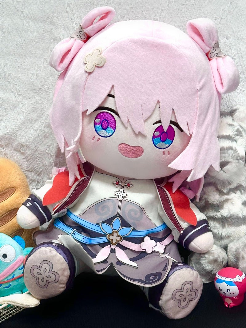 崩壊スターレイル 三月なのか ぬいぐるみ　綿人形　巡狩　40cm　 着せ替え可能 超ふわふわ 萌え 同人グッズ Monenjoy