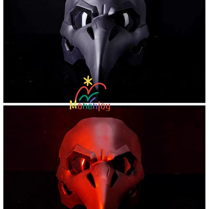 Monenjoy　東京喰種トーキョーグール　カラスの口 東京喰種 コスプレ小物 死神パンクロック ハロウィン仮装マスクGS1388