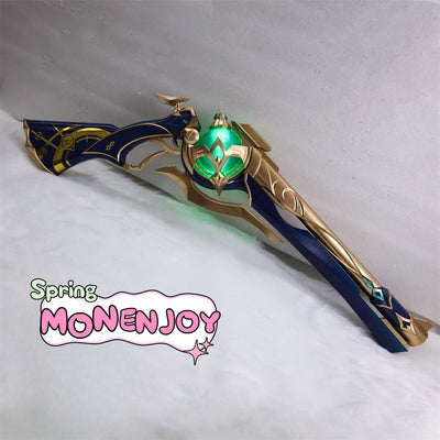 Monenjoy 崩壊スターレイル アナイクス　武器モデル　コスプレ小物　アナクサゴラス　80cm　PLA材　Anaxa　銃の武器　発光番　オンパロス/神悟の樹庭 - Monenjoy
