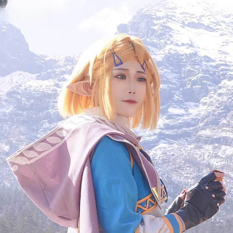 Monenjoy　ゼルダの伝説　ゼルダ姫　コスプレ衣装　ティアーズオブザキングダム ゼルダ　 オーダーメイド可能 コスチューム cosplay 　受注製品 - Monenjoy