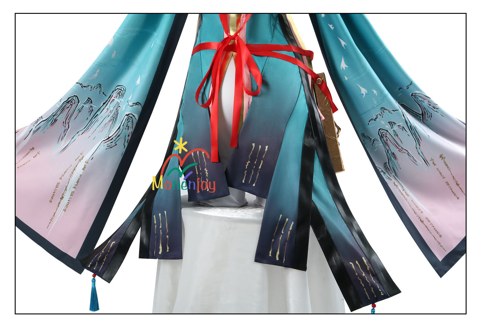 Monenjoy 鳴潮 折枝　コスプレ衣装　オリエ　コスチューム　3d樹脂アクセサリー＋ウィッグ追加 - Monenjoy