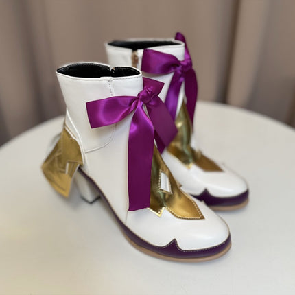 Monenjoy 崩壊3rd ハーイ愛の妖精さん エリシア　コスプレ　ブーツ　シューズ　コスプレ道具