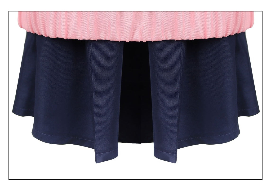 Monenjoy　ダンダダン　綾瀬桃（モモ）　オカルン／高倉 健　綾瀬 星子　白鳥 愛羅　コスプレ衣装　ターボババア　イベント　ポリエステル　イヤリング付　コスチューム