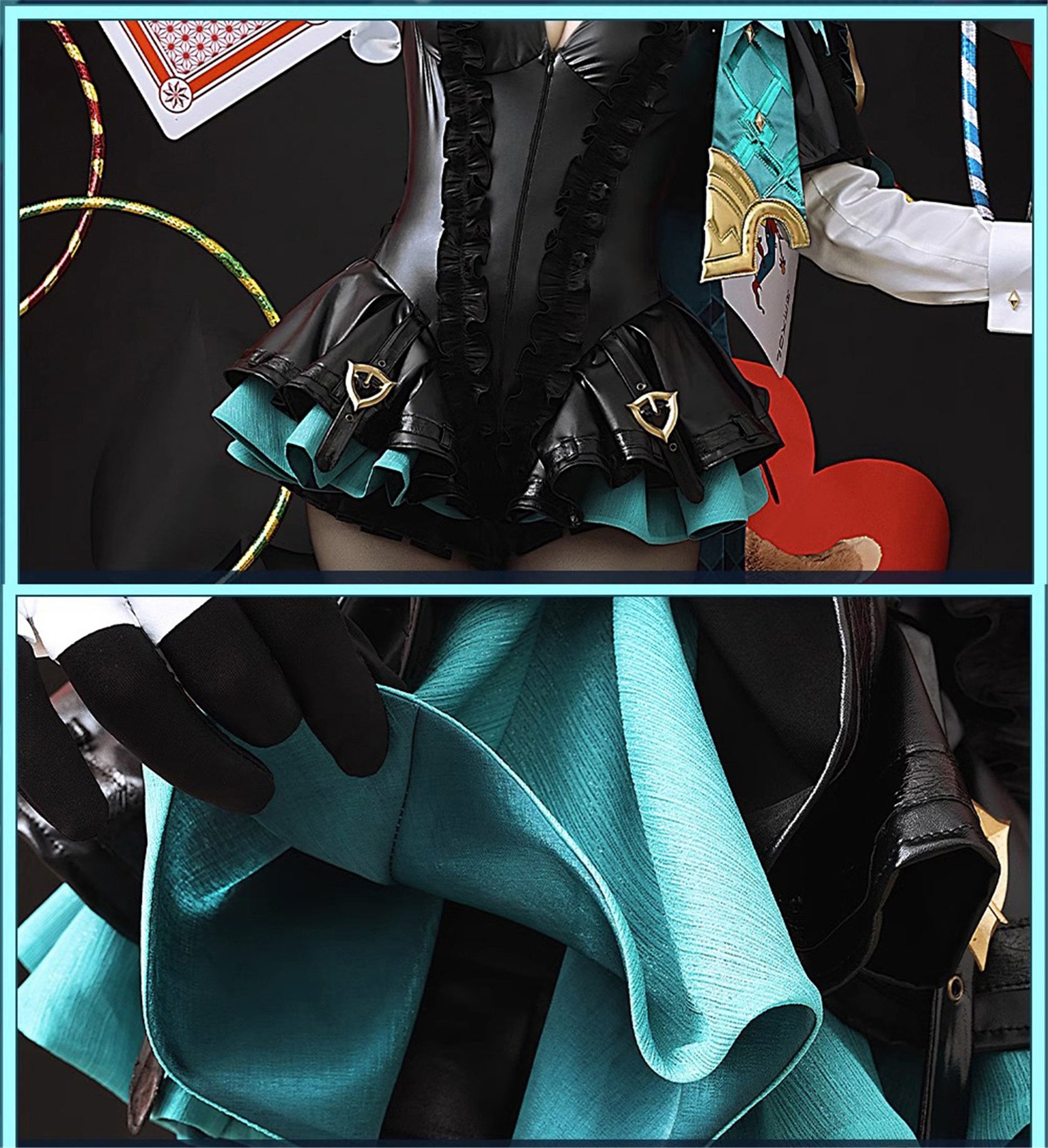 Monenjoy　原神　フォンテーヌ　リネット　白尾猫座　 リネット / Lynette　 綺影で魅せるエレガンス　ブーフ・ド・エテの館　神の目 コスチューム　衣装　ハロウィン　クリスマス　衣装　イベント　変装　cosplay　男女兼用 - Monenjoy