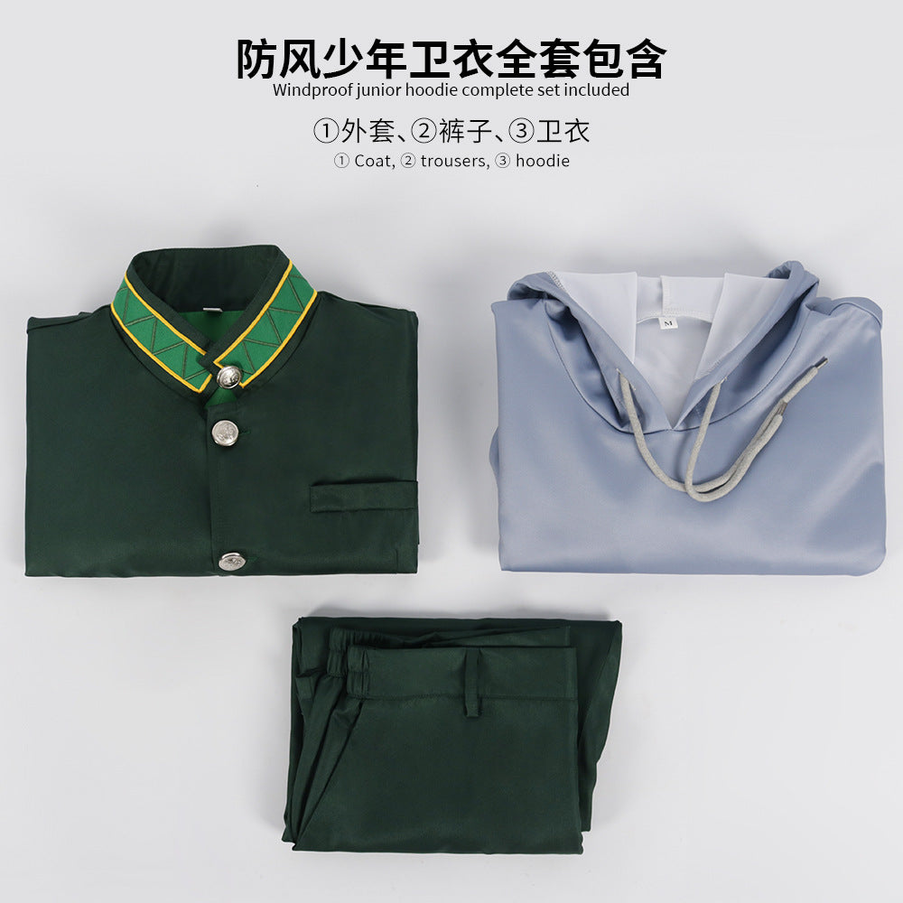 Monenjoy　WIND BREAKER 梶 蓮　コスプレ衣装　ウィンドブレイカー　かじ れん　制服　防風鈴　風鈴高校　ユニフォーム　舞台服