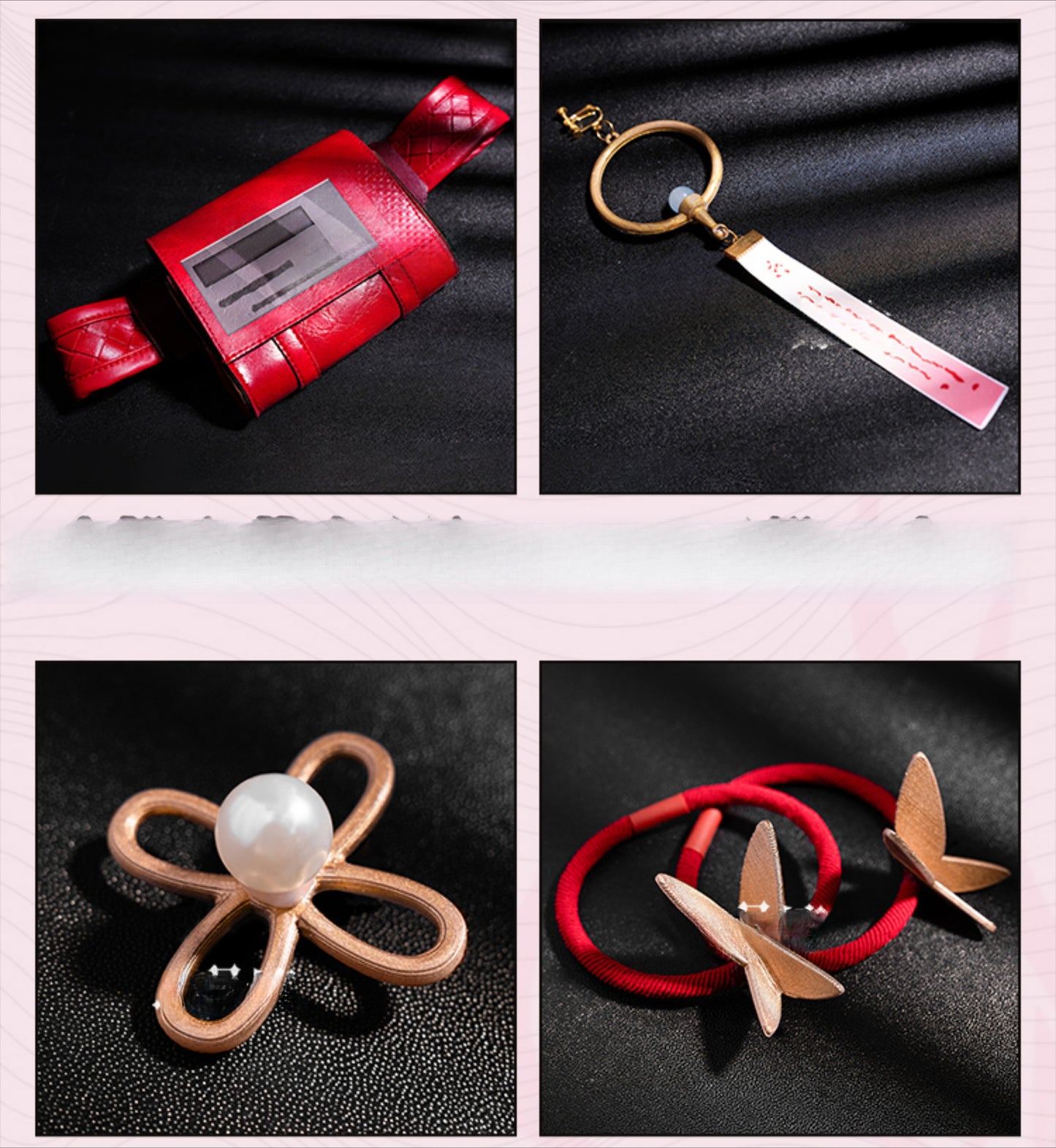 Monenjoy　鳴潮　コスプレ　丹瑾 たんきん　コスチューム　可愛い　イヤリング＋腿鞄付　ワンピース　ハロウィン　実物化　イベント - Monenjoy