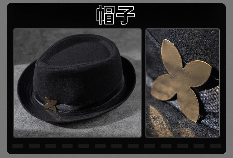 Monenjoy ゼンレスゾーンゼロ ヒューゴ コスプレ衣装　マスク＋帽子＋腕時計付　ゼンゼロ　コスチューム　cosplay　イベント　仮装　ハロウィン - Monenjoy