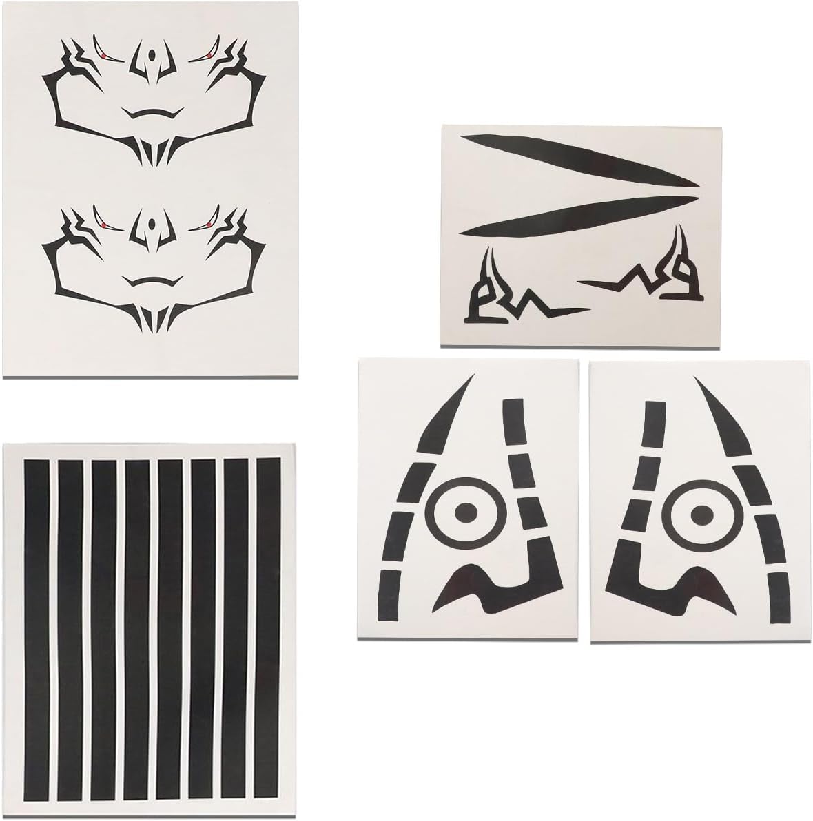 monenjoy 東京卍リベンジャーズ 柴大寿 黒龍 黒白 十字架 コスプレ タト ゥーシール 東リベ 小物 背中 しば たいじゅ 東リべ グッズ 人気 おしゃれ 飾り ファッション ハロウィン イベント 装備品 - Monenjoy