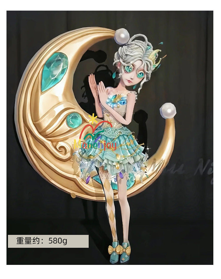 Monenjoy アイデンティティ5 踊り子 漂う月光　コスプレ衣装　洋服　髪飾り＋眼鏡付　ワンピース　イベントGS1338 - Monenjoy