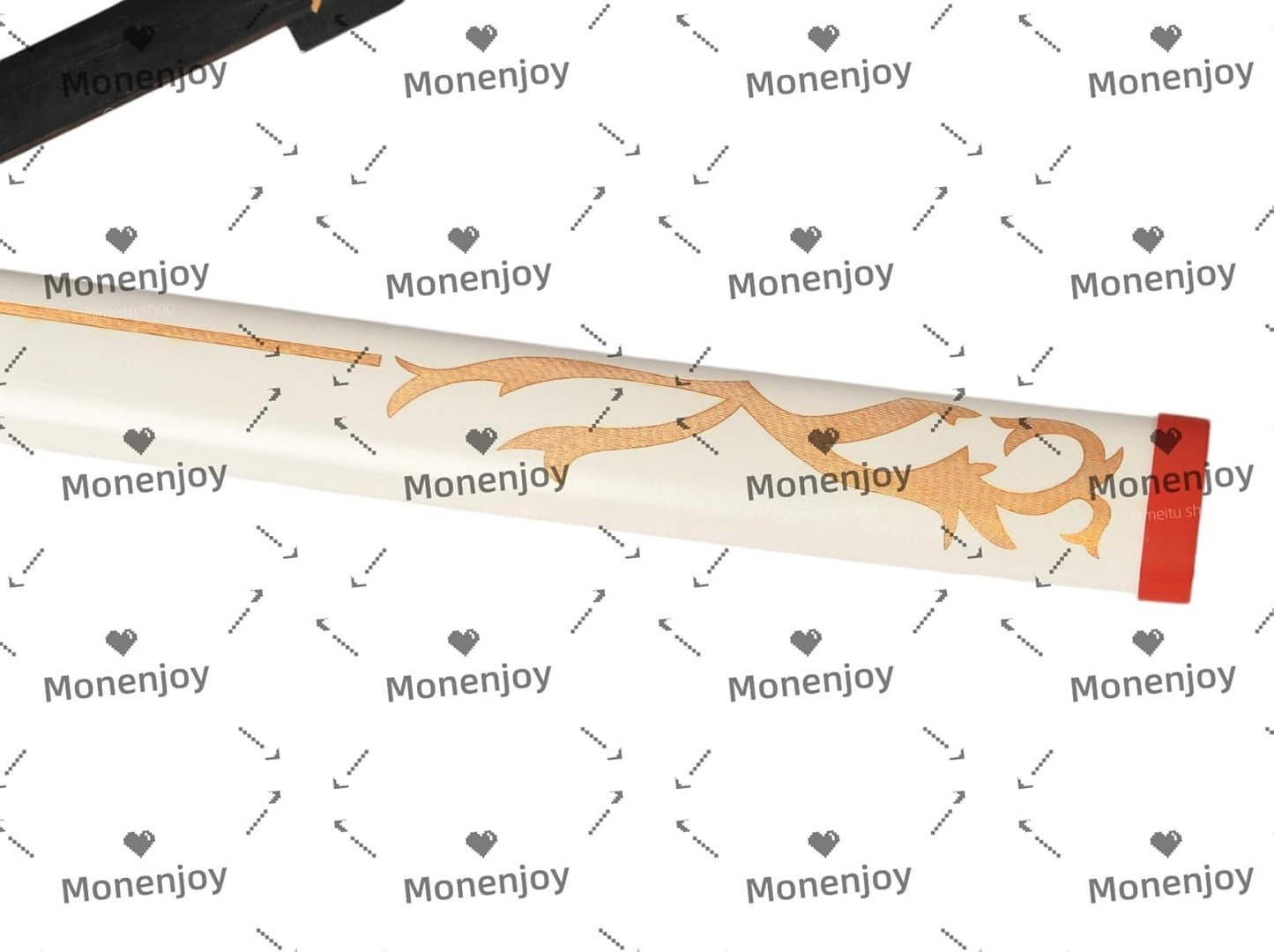 Monenjoy 鬼滅の刃　日輪刀 100cm 武器レプリカ　 冨岡　木 撮影 おもちゃ 武器 木 ハロウィン 舞台道具 剣士 コスプレ道具 レプリカ　 - Monenjoy