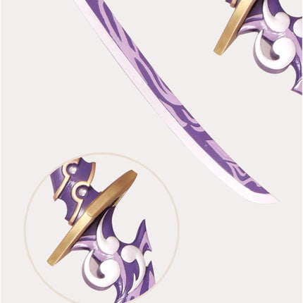Monenjoy 原神 コスプレ道具 喜多院十文字槍 約181cm トーマ 雷電将軍 元素爆発 アクセサリー PU製造 cosplay 学園祭 イベント ハロウィン COS おもちゃ [並行輸入品]