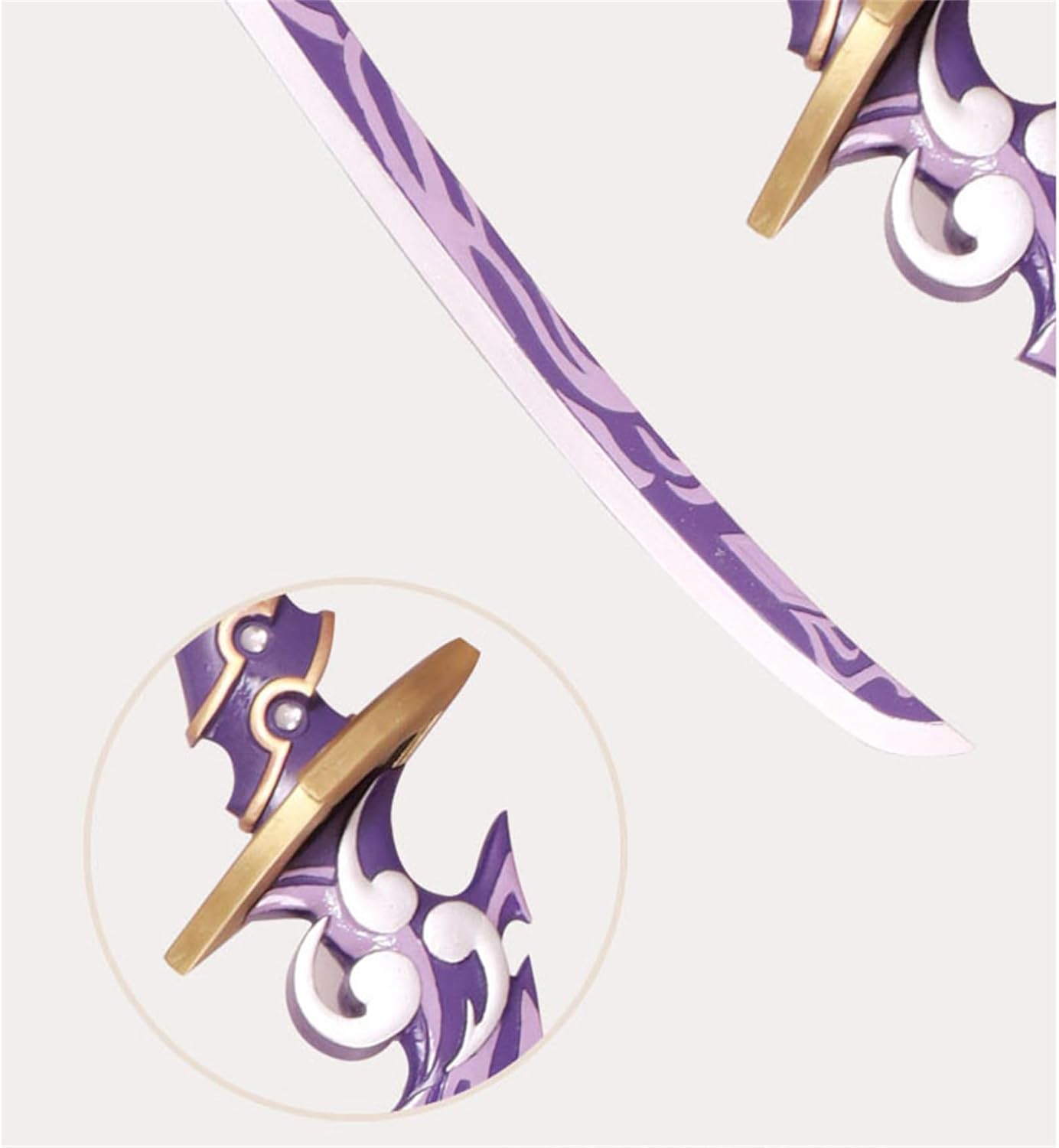 Monenjoy 原神 コスプレ道具 喜多院十文字槍 約181cm トーマ 雷電将軍 元素爆発 アクセサリー PU製造 cosplay 学園祭 イベント ハロウィン COS おもちゃ [並行輸入品] - Monenjoy